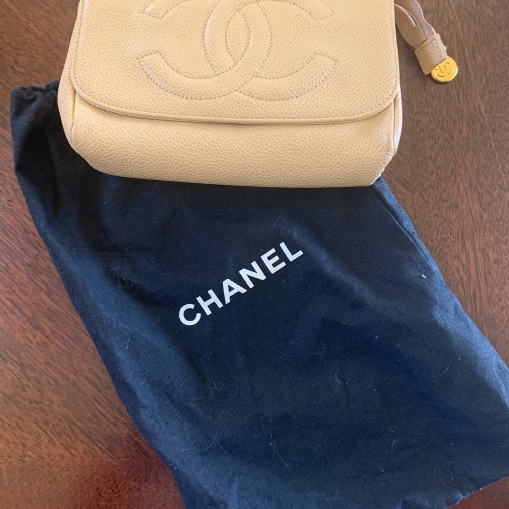 Chanel vintage timeless classic clutch